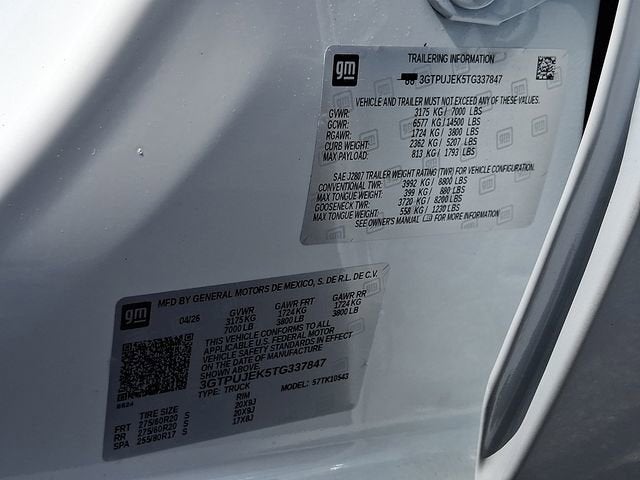 2026 GMC Sierra 1500 Elevation