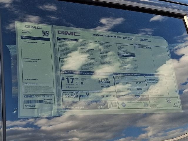 2026 GMC Sierra 1500 Elevation