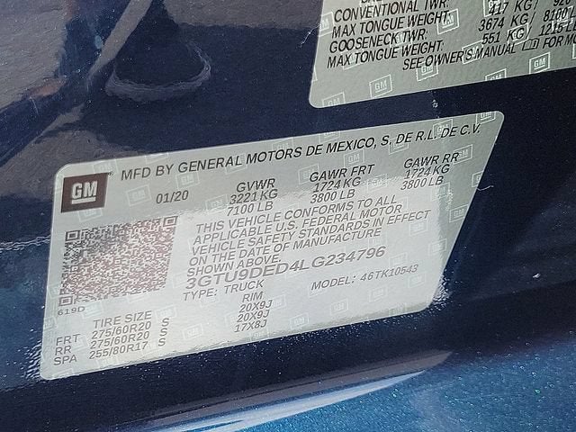 2020 GMC Sierra 1500 SLT