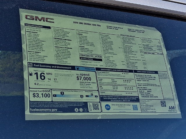 2026 GMC Sierra 1500 Pro