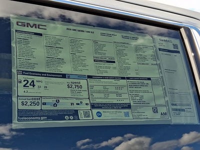 2026 GMC Sierra 1500 SLE