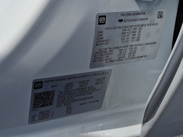 2026 GMC Sierra 1500 Elevation