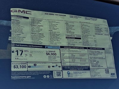 2025 GMC Sierra 1500 Elevation