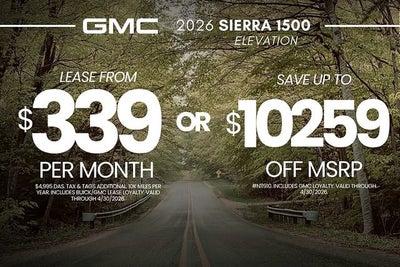 2026 GMC Sierra 1500 SLT