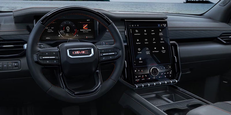 Technology used in GMC Acadia