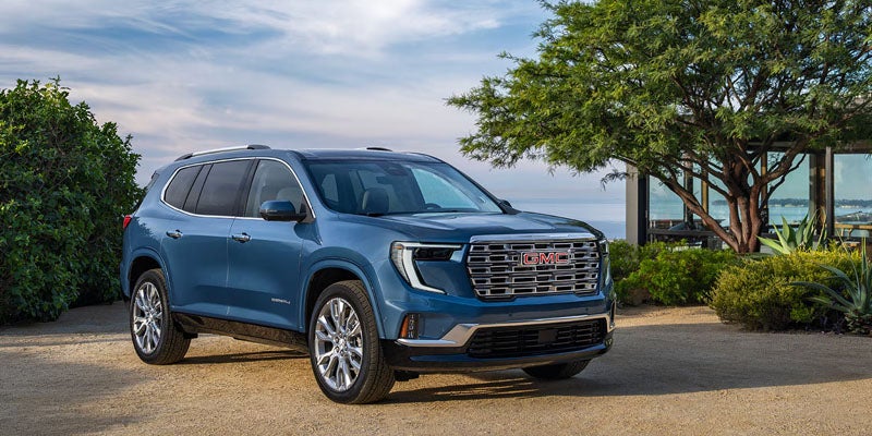 2026 GMC Acadia in blue