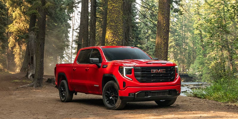 2026 GMC Sierra 1500 in red