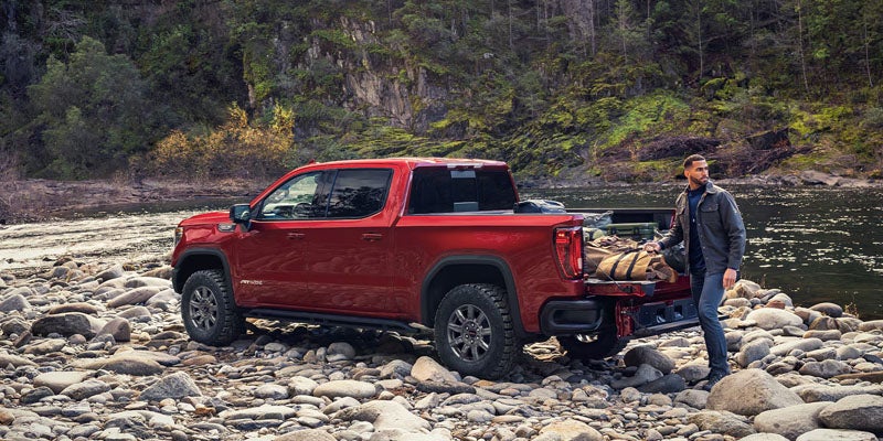 GMS Sierra 1500 with scenic background