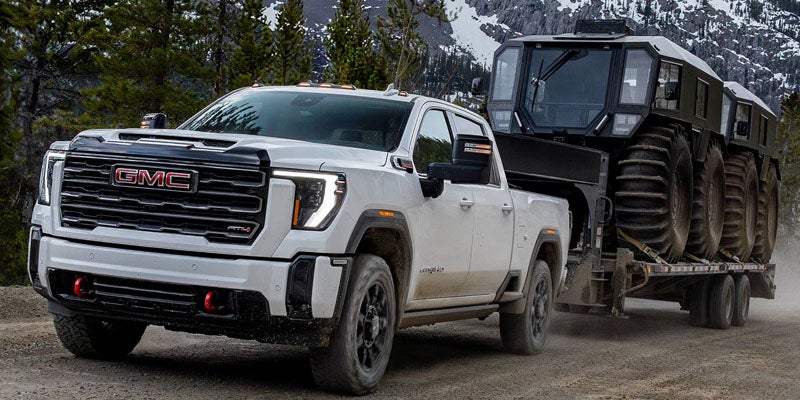 2026 GMC Sierra 2500HD showing rough and tough performance