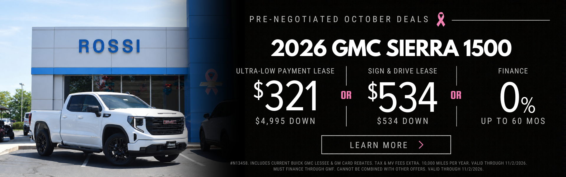 GMC Sierra 1500 Lease & Finance Deals NJ | Rossi Washington