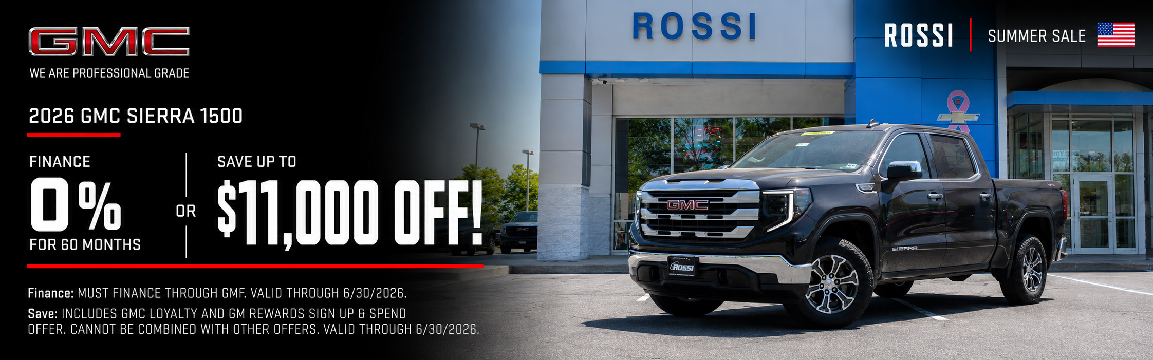 2026 GMC Sierra 1500 Finance Deal NJ | Rossi GMC