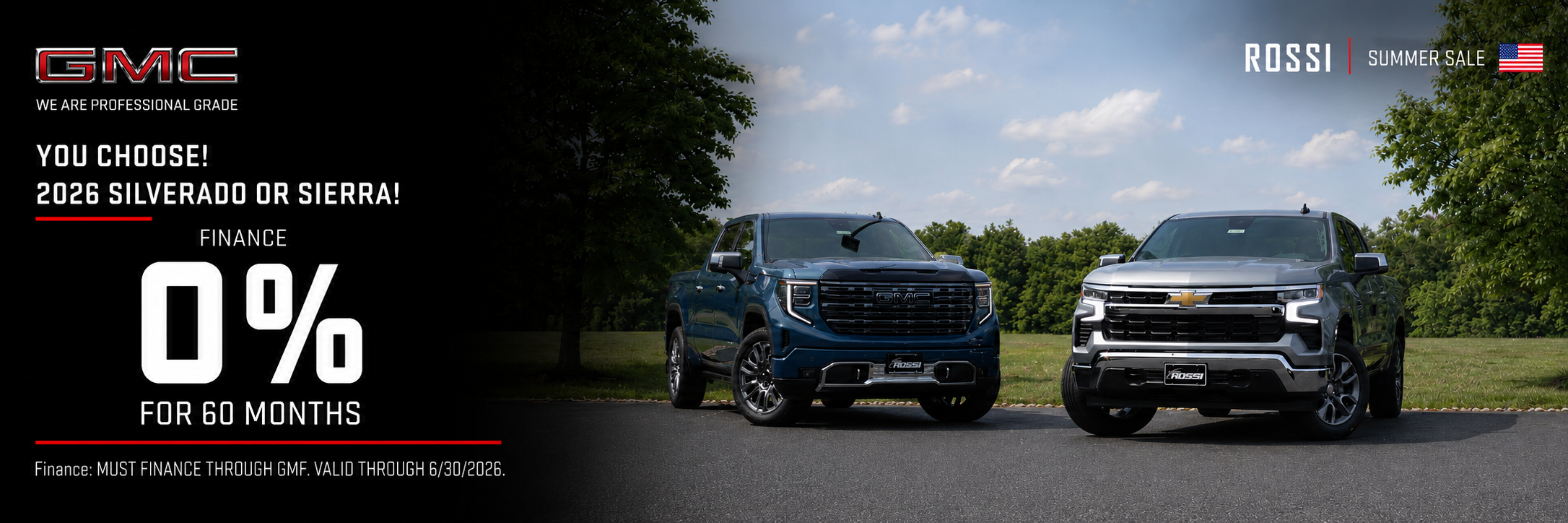 0% financing on 2026 GMC Sierra 1500 