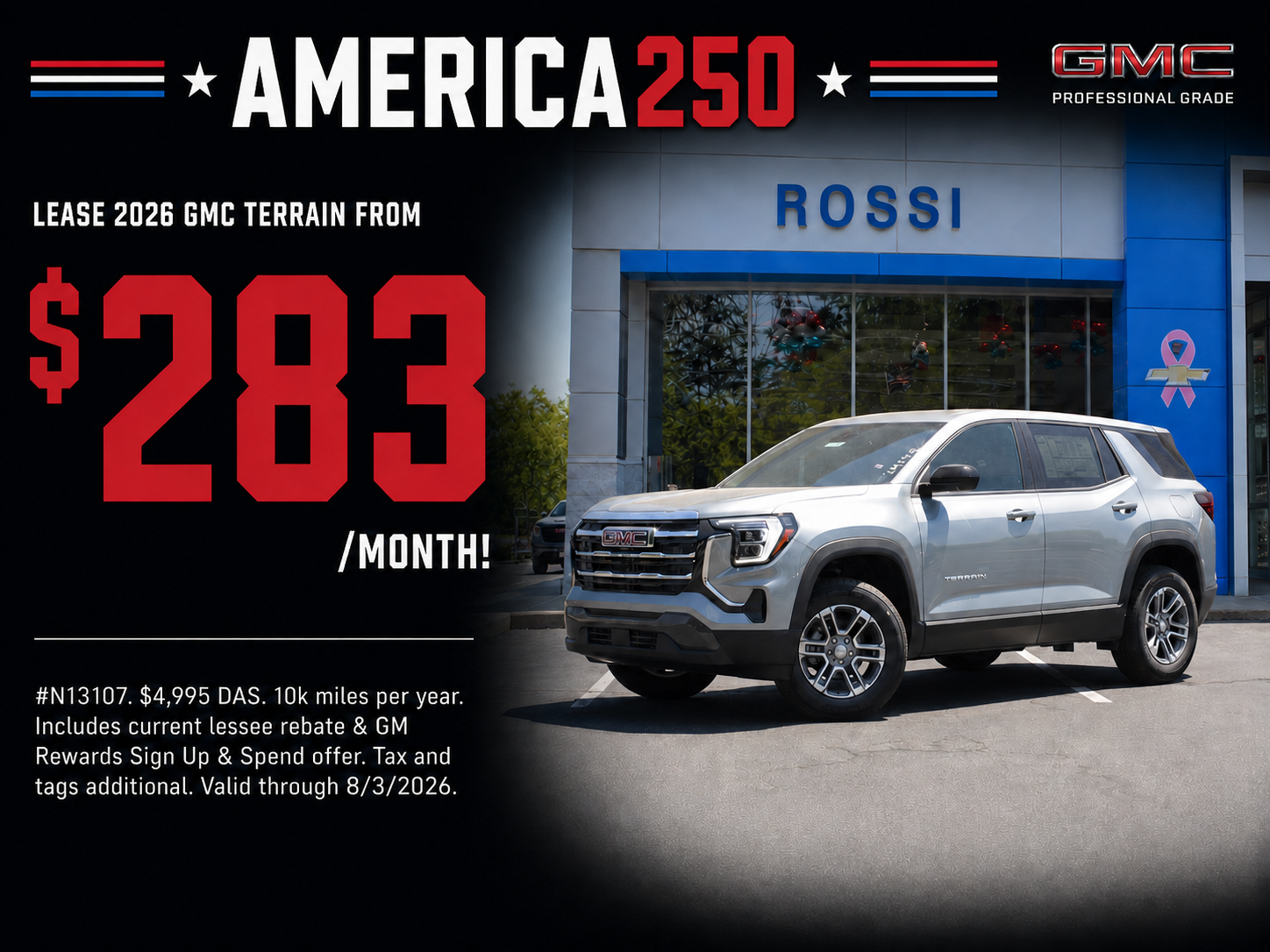 2026 GMC Terrain Lease & Finance Deals NJ | Rossi GMC