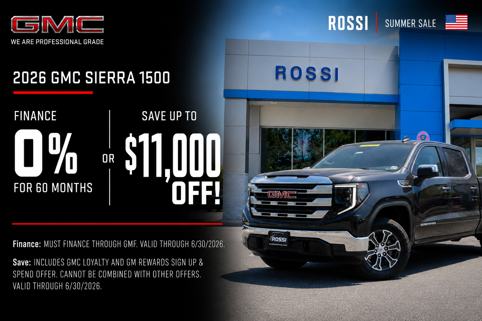2026 GMC Sierra 1500 Finance Deal NJ | Rossi GMC
