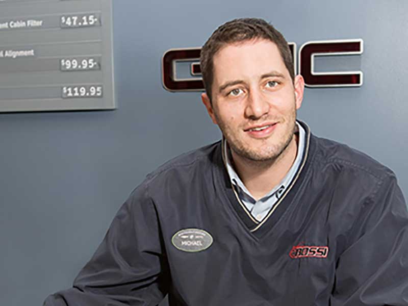 Michael from Rossi GMC Service center